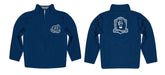 Old Dominion Monarchs Vive La Fete Game Day Solid Gray Quarter Zip Pullover Sleeves - Vive La Fête - Online Apparel Store
