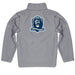 Old Dominion Monarchs Vive La Fete Game Day Solid Gray Quarter Zip Pullover Sleeves - Vive La Fête - Online Apparel Store