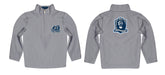Old Dominion Monarchs Vive La Fete Game Day Solid Gray Quarter Zip Pullover Sleeves - Vive La Fête - Online Apparel Store