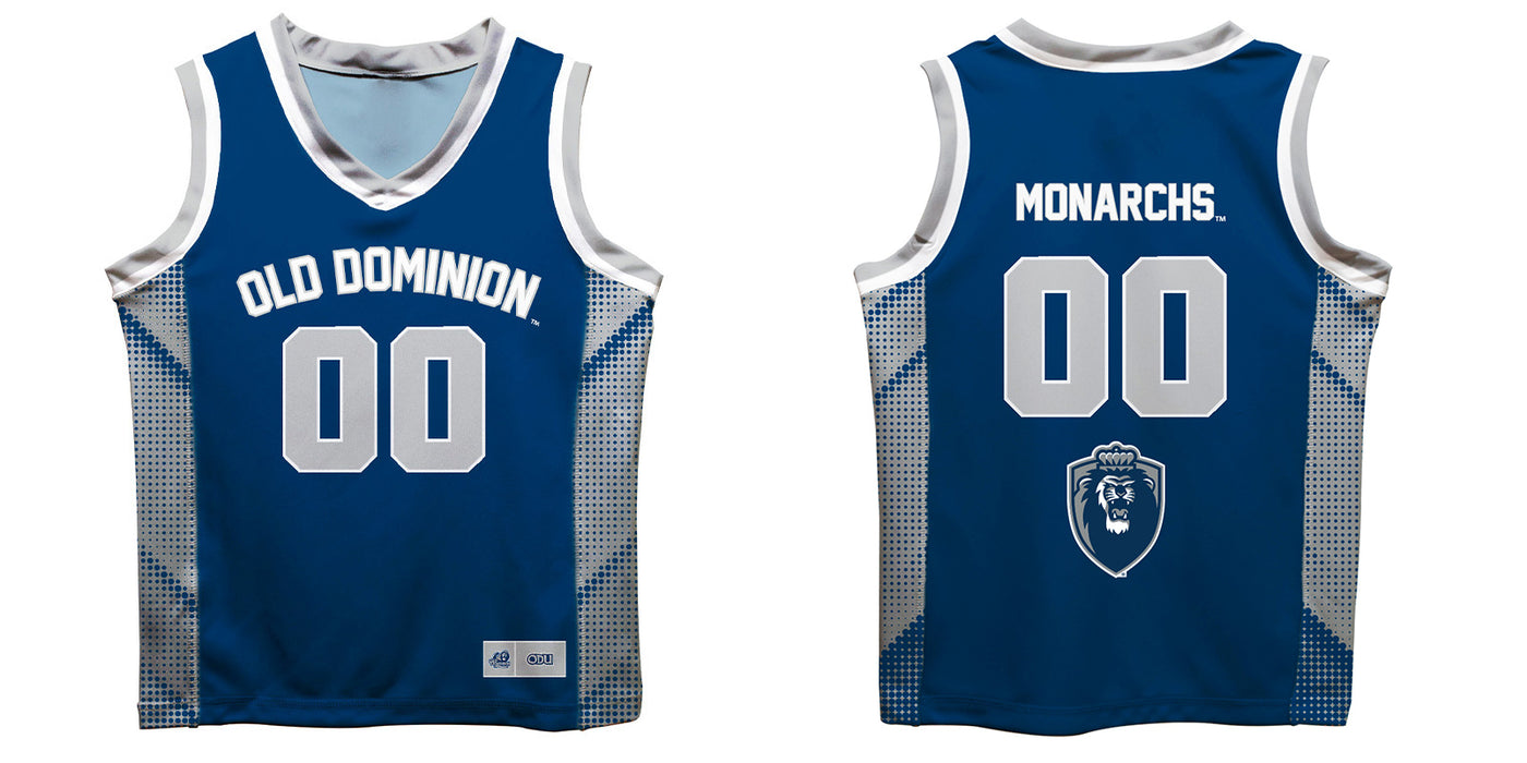 Old Dominion Monarchs Vive La Fete Game Day Blue Boys Fashion Basketball Top - Vive La Fête - Online Apparel Store