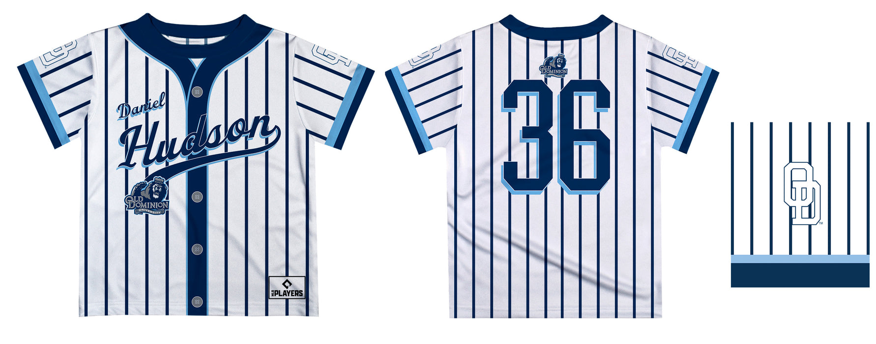 MLB Players Association Old Dominion Monarchs MLBPA Officially Licensed by Vive La Fete T-Shirt - Vive La Fête - Online Apparel Store