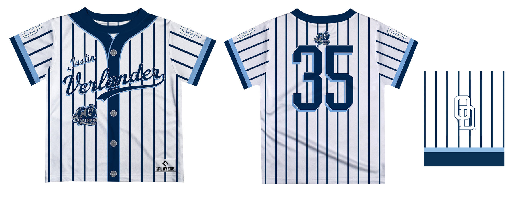 MLB Players Association Old Dominion Monarchs MLBPA Officially Licensed by Vive La Fete T-Shirt - Vive La Fête - Online Apparel Store