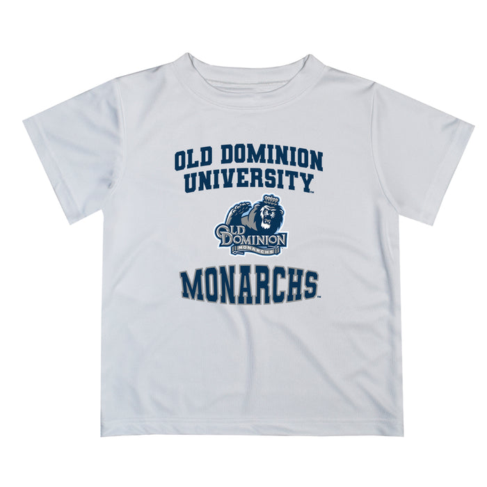 Old Dominion Monarchs Vive La Fete Boys Game Day V3 White Short Sleeve Tee Shirt