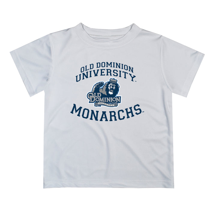 Old Dominion Monarchs Vive La Fete Boys Game Day V1 White Short Sleeve Tee Shirt