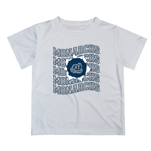 Old Dominion Monarchs Vive La Fete  White Art V1 Short Sleeve Tee Shirt