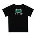 Ohio University Bobcats Original Dripping Football Helmet Black T-Shirt by Vive La Fete - Vive La Fête - Online Apparel Store