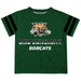 Ohio University Bobcats Green Tee Shirt Short Sleeve - Vive La Fête - Online Apparel Store