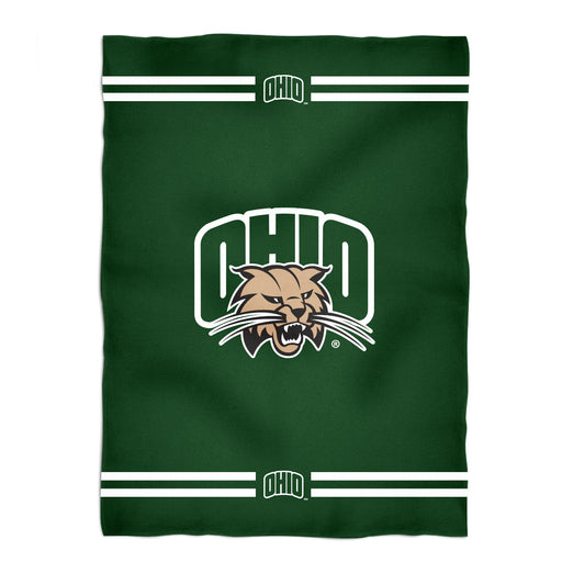 Ohio University Bobcats Blanket Green - Vive La Fête - Online Apparel Store