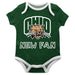Ohio University Bobcats Green Boys Onesie Short Sleeve - Vive La Fête - Online Apparel Store