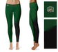Ohio University Bobcats Vive la Fete Game Day Collegiate Leg Color Block Women Green Black Yoga Leggings - Vive La Fête - Online Apparel Store