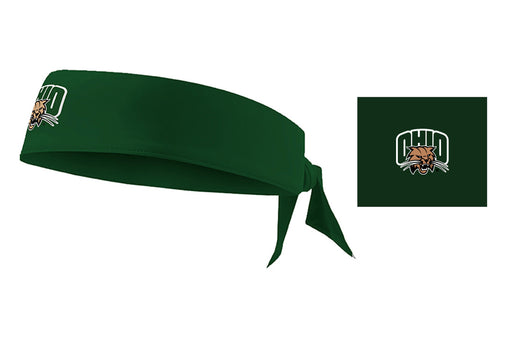 Ohio Bobcats Vive La Fete Green Head Tie Bandana - Vive La Fête - Online Apparel Store