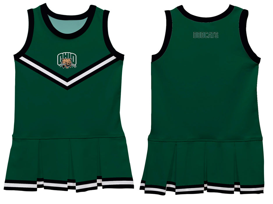 Ohio Bobcats Vive La Fete Game Day Green Sleeveless Cheerleader Dress - Vive La Fête - Online Apparel Store
