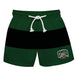 Ohio Bobcats Vive La Fete Green Black Stripes Swimtrunks V2