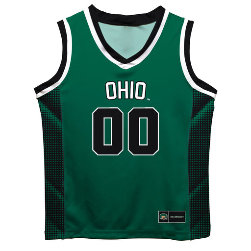 Ohio University Bobcats Vive La Fete Game Day Green Boys Fashion Basketball Top