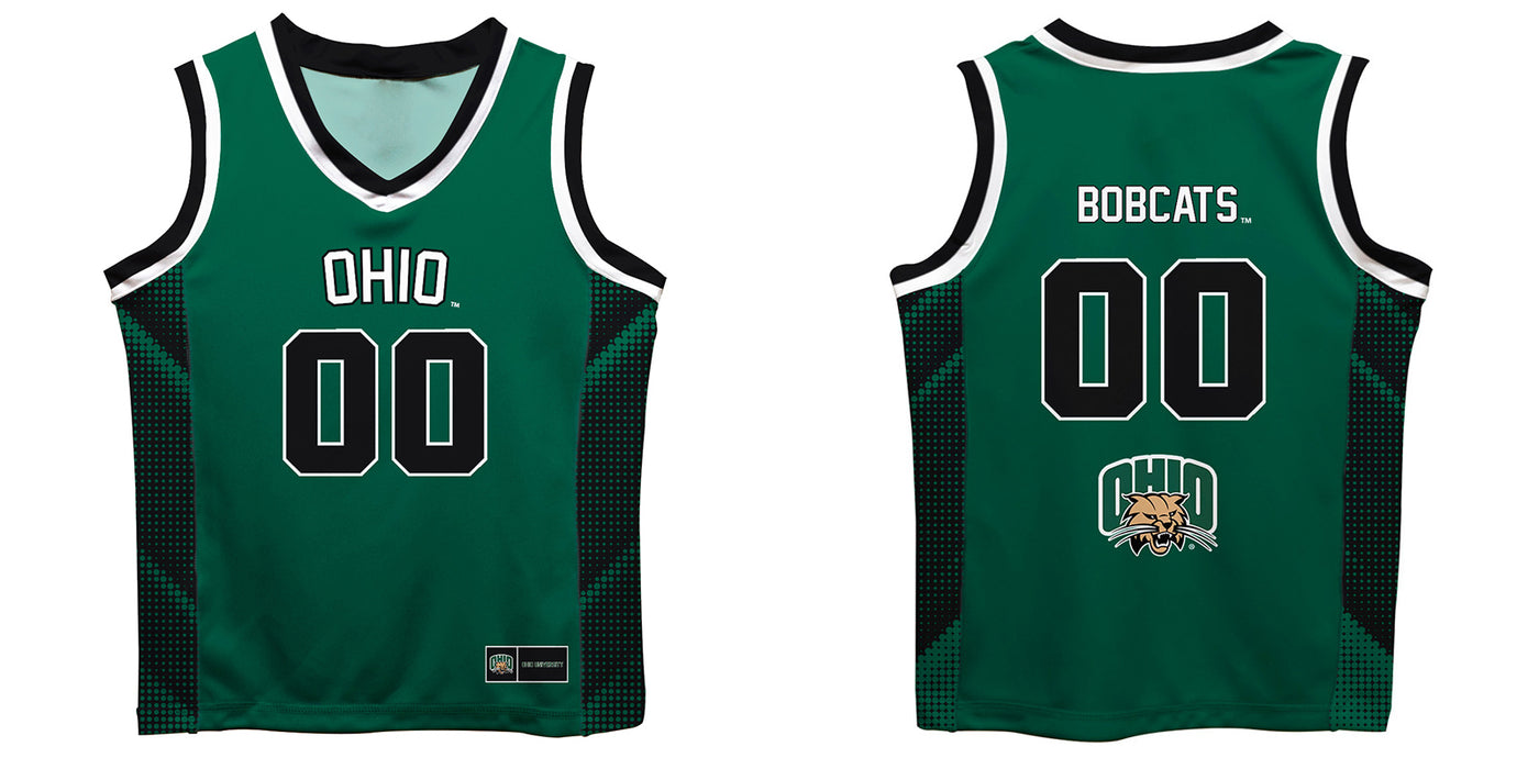 Ohio University Bobcats Vive La Fete Game Day Green Boys Fashion Basketball Top - Vive La Fête - Online Apparel Store