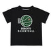 Ohio University Bobcats Vive La Fete Basketball V1 Black Short Sleeve Tee Shirt