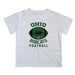 Ohio University Bobcats Vive La Fete Football V2 White Short Sleeve Tee Shirt