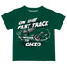 Ohio University Bobcats Vive La Fete Fast Track Boys Game Day Green Short Sleeve Tee