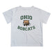Ohio University Bobcats Vive La Fete Boys Game Day V1 White Short Sleeve Tee Shirt