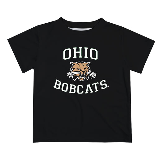 Ohio University Bobcats Vive La Fete Boys Game Day V1 Black Short Sleeve Tee Shirt