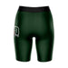 Ohio Bobcats Vive La Fete Game Day Logo on Thigh and Waistband Green and Black Women Bike Short 9 Inseam - Vive La Fête - Online Apparel Store
