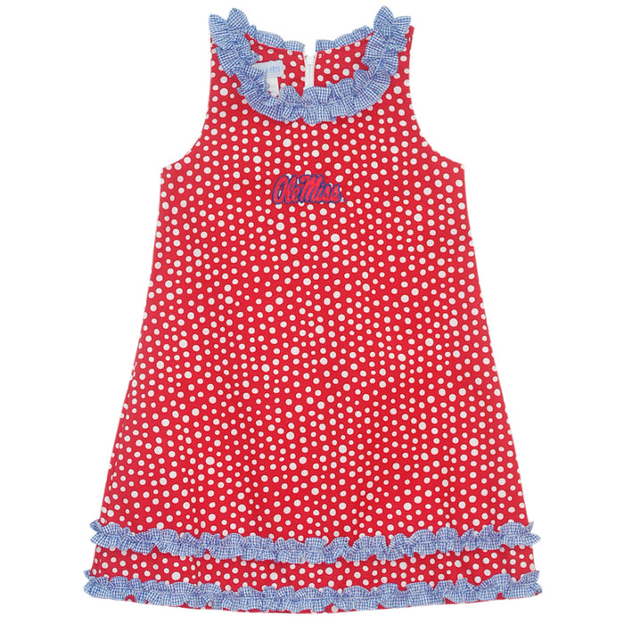 Mississippi Ruffle Polka Dots Dress - Vive La Fête - Online Apparel Store