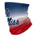 Ole Miss Neck Gaiter Degrade Navy and Red - Vive La Fête - Online Apparel Store
