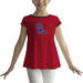 Ole Miss Rebels Solid Red Short Sleeve Top - Vive La Fête - Online Apparel Store