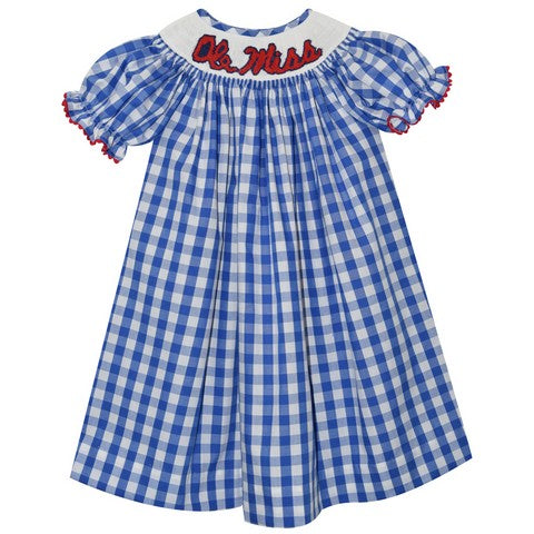 Mississippi Smocked Bishop Short Sleeve With Insert - Vive La Fête - Online Apparel Store