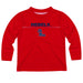 Mississippi Ole Miss Red Long Sleeve Tee Shirt - Vive La Fête - Online Apparel Store