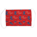 Ole Miss Rebels Face Mask Navy and Red Set of Three - Vive La Fête - Online Apparel Store