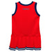Ole Miss Rebels Vive La Fete Game Day Red Sleeveless Cheerleader Dress - Vive La Fête - Online Apparel Store
