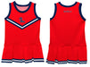 Ole Miss Rebels Vive La Fete Game Day Red Sleeveless Cheerleader Dress - Vive La Fête - Online Apparel Store