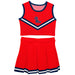 Ole Miss Rebels Vive La Fete Game Day Red Sleeveless Chearleader Set