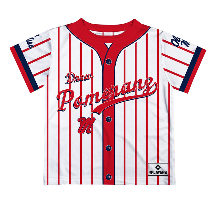 MLB Players Association Drew Pomeranz Ole Miss Rebels MLBPA Officially Licensed by Vive La Fete T-Shirt