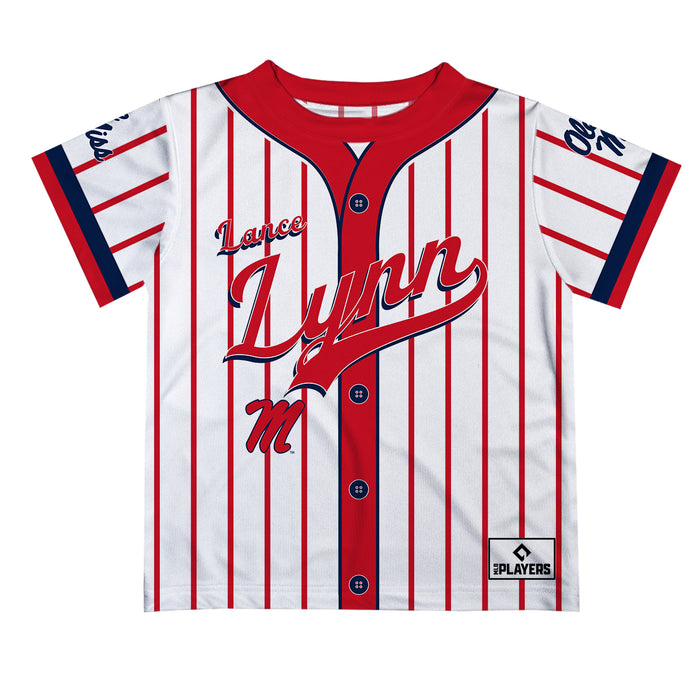 MLB Players Association Lance Lynn Ole Miss Rebels MLBPA Officially Licensed by Vive La Fete T-Shirt