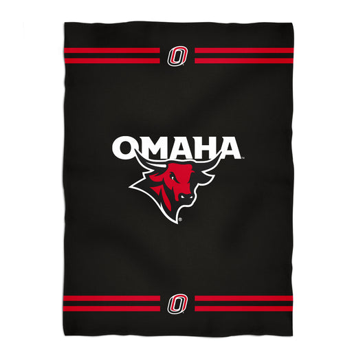 Omaha Mavericks Blanket Black - Vive La Fête - Online Apparel Store