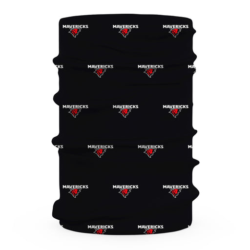 Omaha Mavericks Vive La Fete All Over Logo Game Day Collegiate Face Cover Soft 4-Way Stretch Two Ply Neck Gaiter - Vive La Fête - Online Apparel Store