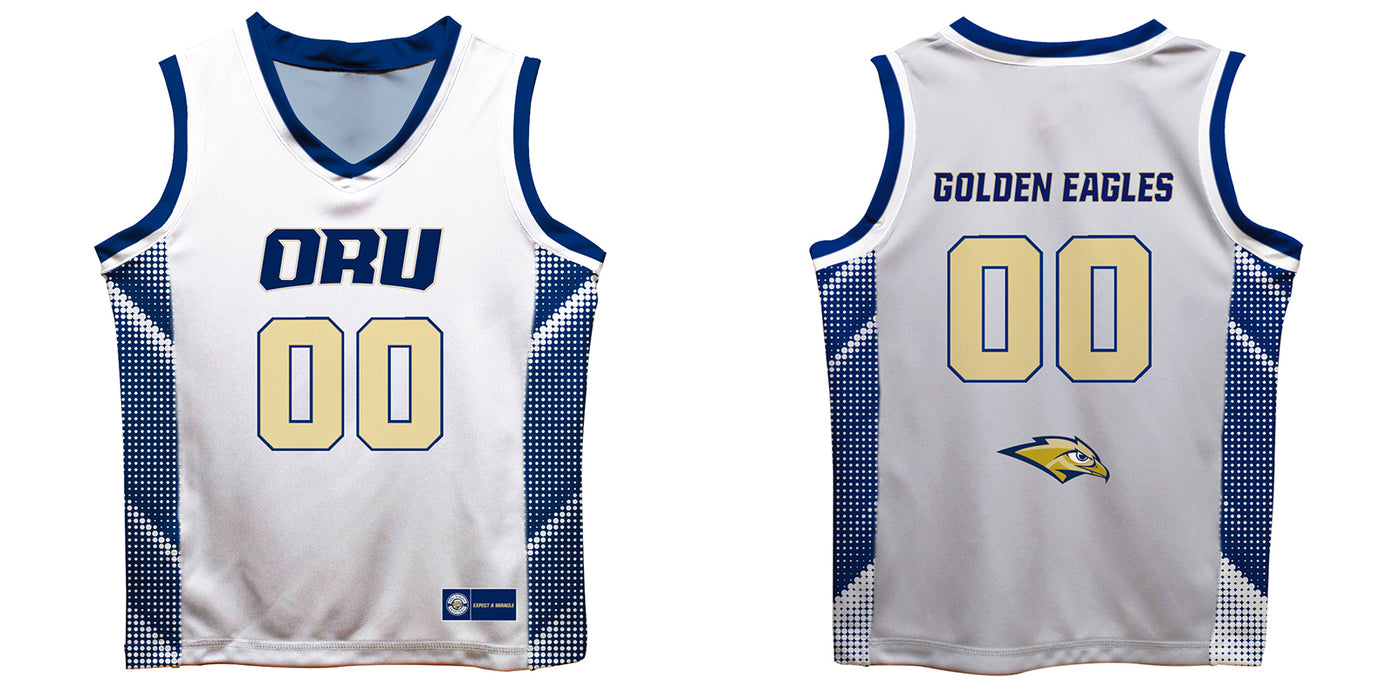 Oral Roberts University Golden Eagles Vive La Fete Game Day Navy Boys Fashion Basketball Top - Vive La Fête - Online Apparel Store