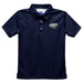Oral Roberts University Golden Eagles Embroidered Navy Short Sleeve Polo Box Shirt