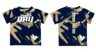Oral Roberts University Golden Eagles Vive La Fete Boys Game Day Navy Short Sleeve Tee Paint Brush - Vive La Fête - Online Apparel Store