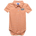 Oklahoma State Cowboys Embroidered Orange Stripe Knit Polo Onesie