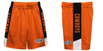OSU Cowboys Vive La Fete Game Day Orange Stripes Boys Solid Black Athletic Mesh Short - Vive La Fête - Online Apparel Store
