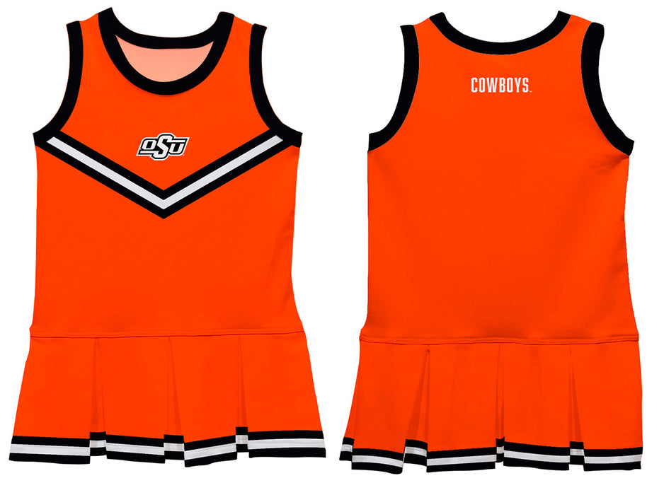 OSU Cowboys Vive La Fete Game Day Orange Sleeveless Cheerleader Dress - Vive La Fête - Online Apparel Store