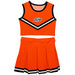 OSU Cowboys Vive La Fete Game Day Orange Sleeveless Cheerleader Set