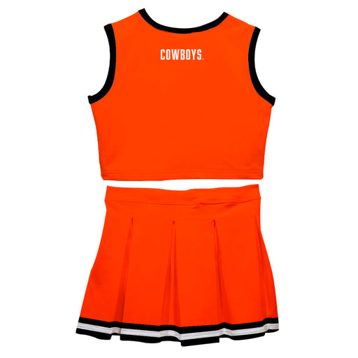 OSU Cowboys Vive La Fete Game Day Orange Sleeveless Cheerleader Set - Vive La Fête - Online Apparel Store
