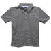 Oklahoma State Cowboys Embroidered Black Stripes Short Sleeve Polo Box Shirt