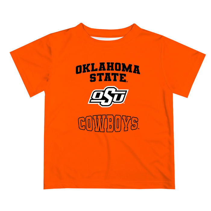 OSU Cowboys Vive La Fete Boys Game Day V3 Orange Short Sleeve Tee Shirt