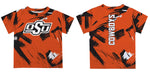 OSU Cowboys Vive La Fete Boys Game Day Orange Short Sleeve Tee Paint Brush - Vive La Fête - Online Apparel Store