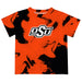 OSU Cowboys Vive La Fete Marble Boys Game Day Orange Short Sleeve Tee